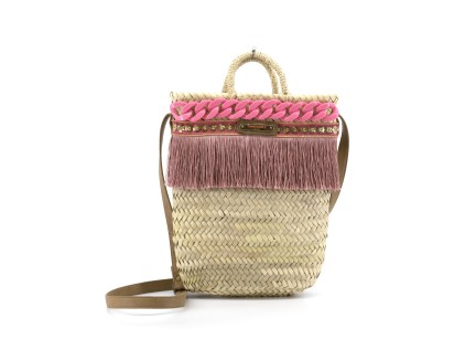 Crossbody palma CHANNEL rosa